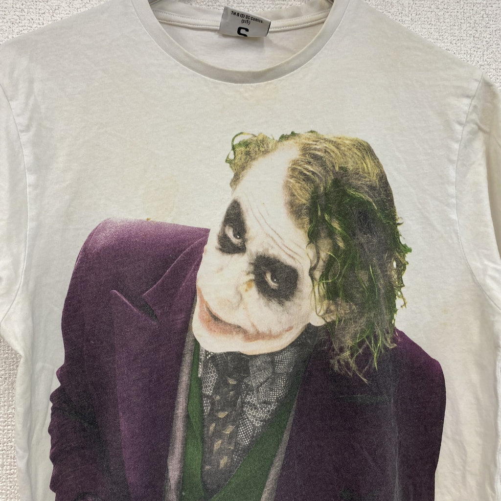 THE DARK NIGHT　Batman　バットマン　ジョーカー　半袖キャラクターTシャツ　黒　ブラック　Sサイズ