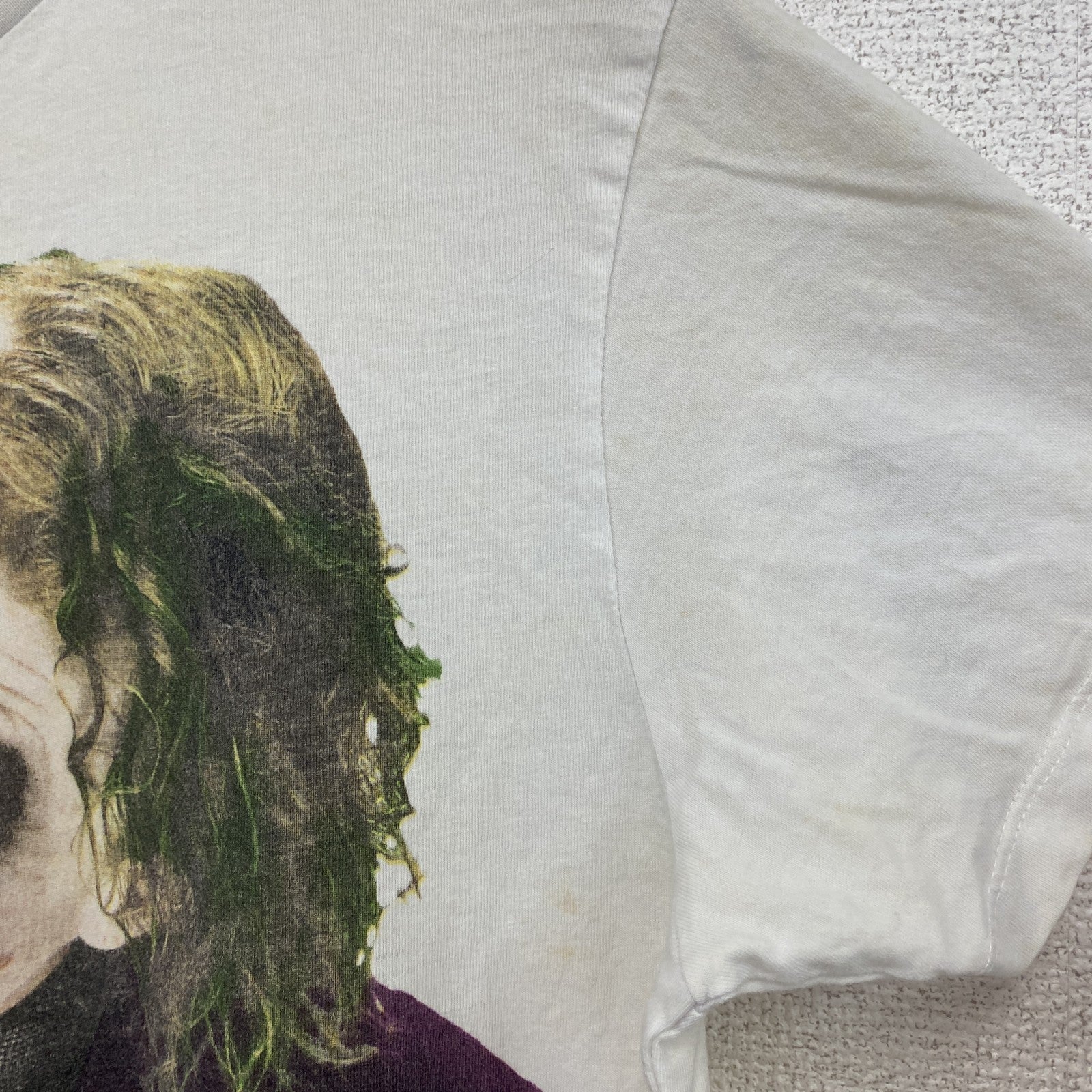 THE DARK NIGHT　Batman　バットマン　ジョーカー　半袖キャラクターTシャツ　黒　ブラック　Sサイズ