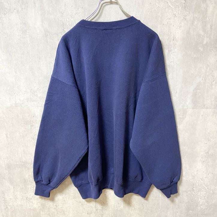 Hanes ヘインズ　90s　ヴィンテージ　長袖プリントスウェット　ビックシルエット　XLサイズ　古着