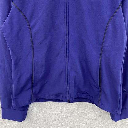 Kappa　カッパ　トラックジャケット/ジャージ　刺繡ロゴ　紫　パープル　2XLサイズ　