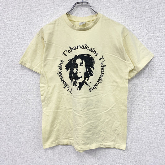 B&C　COLLECTION　半袖プリントTシャツ　ボブマーリー　黄色　イエロー　Sサイズ