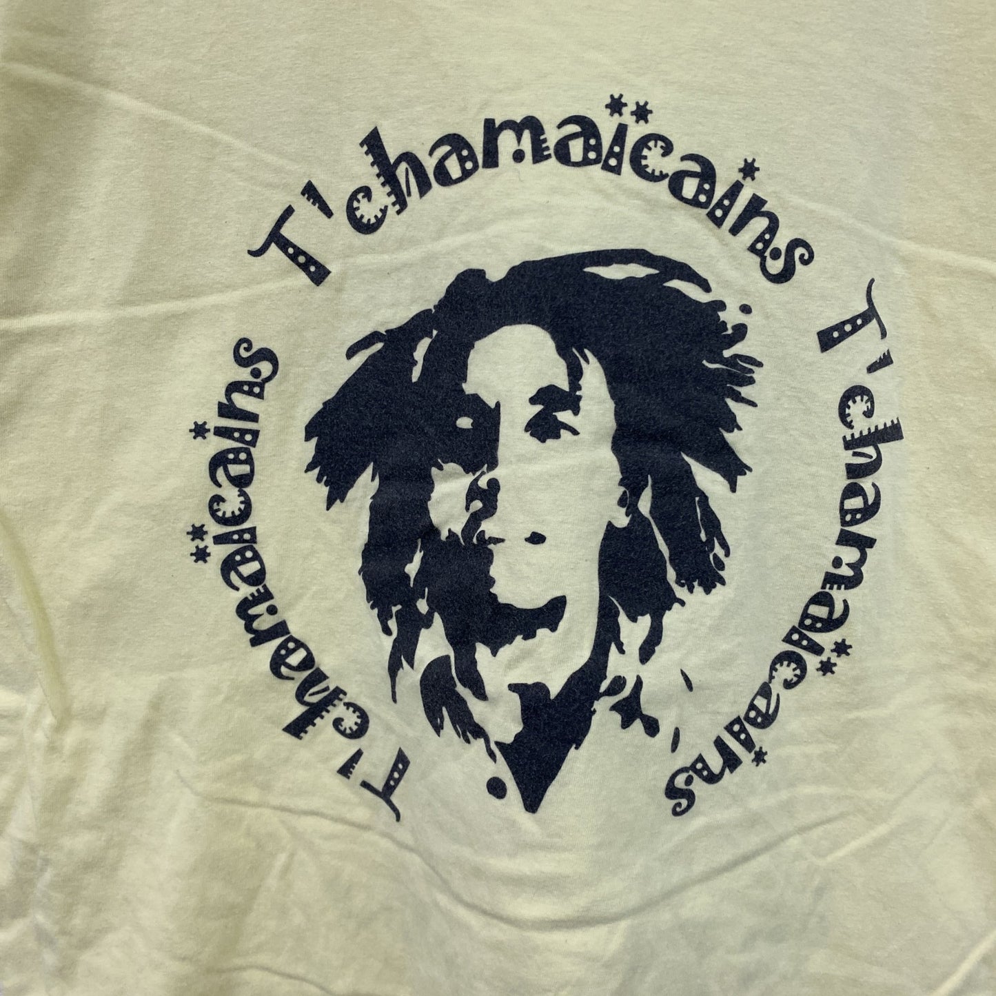 B&C　COLLECTION　半袖プリントTシャツ　ボブマーリー　黄色　イエロー　Sサイズ