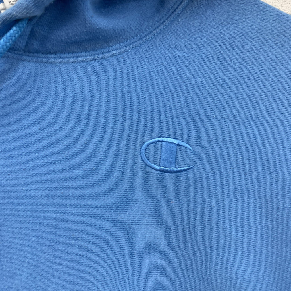 Champion　チャンピオン　リバースウィーブ　スウェットパーカー/フーディー　水色　ライトブルー　Mサイズ トレーナー スウェットトップス フード付き 古着