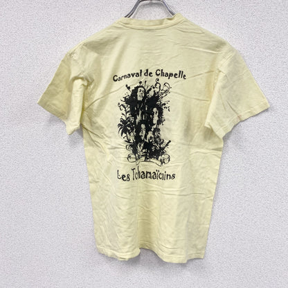 B&C　COLLECTION　半袖プリントTシャツ　ボブマーリー　黄色　イエロー　Sサイズ