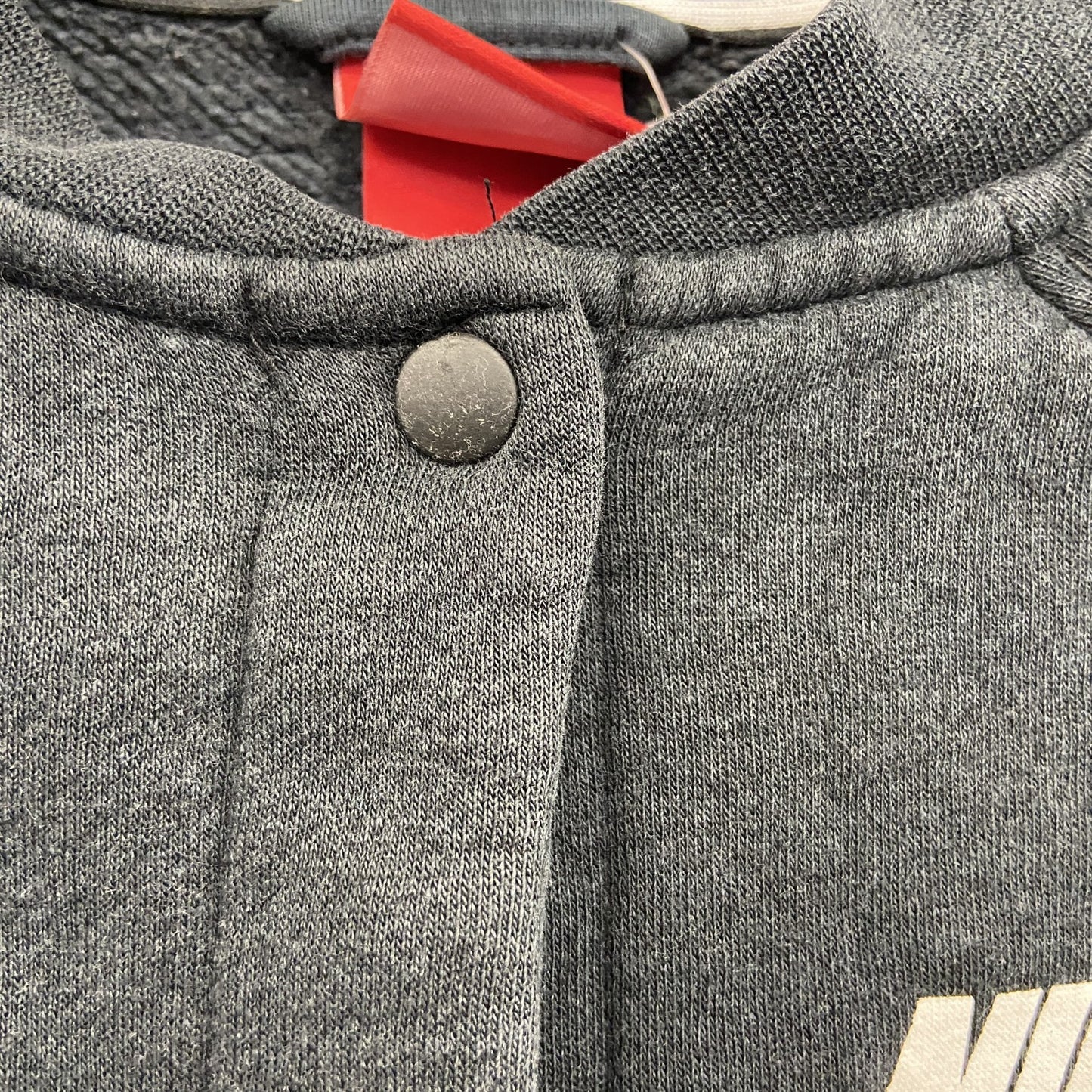 NIKE　ナイキ　スウェットボタンスタジャン　ブルゾン　黒　ブラック　Sサイズ