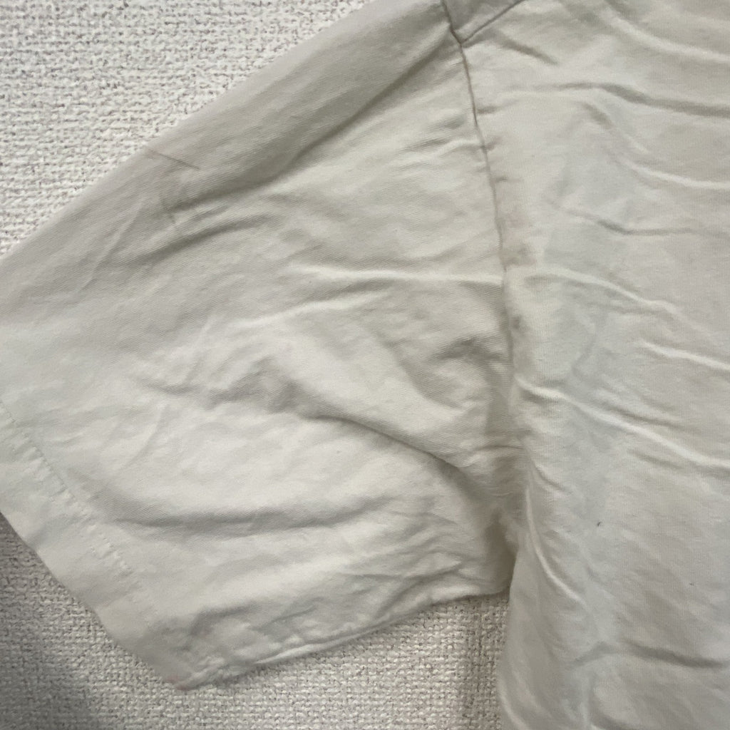 Ｈ GRANCHIO　半袖プリントTシャツ　白　ホワイト　XXLサイズ　古着