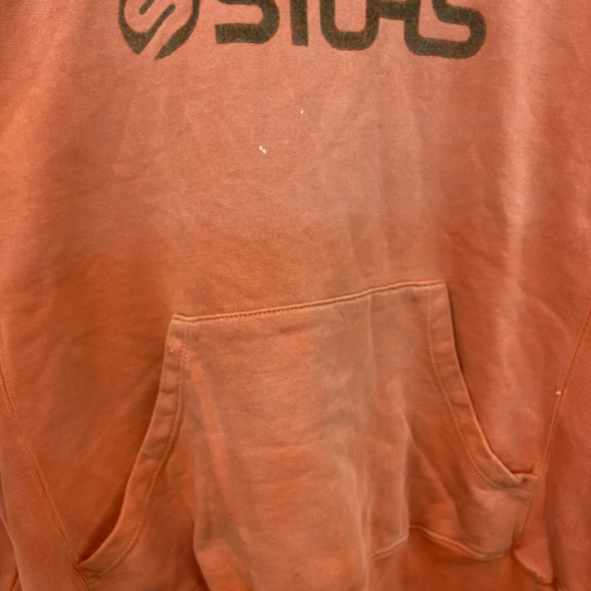 SILAS　サイラス　スウェットパーカー/フーディー　オレンジ　Lサイズ　古着