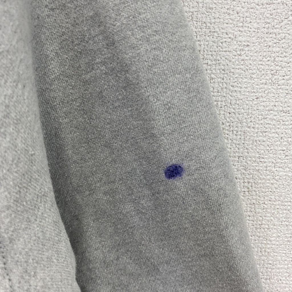 Champion　チャンピオン　リバースウィーブ　スウェットパーカー/フーディー　刺繍ロゴ　ワンポイント　現行　灰色　グレー　Sサイズ　古着