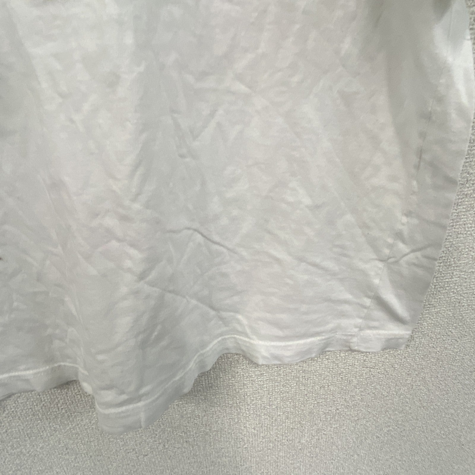 FIREEDX　半袖プリントTシャツ　船　白　ホワイト　古着
