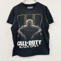 CALL OF DUTY　コールオブデューティー　半袖ゲームTシャツ　キャラクター　黒　ブラック　Lサイズ　古着