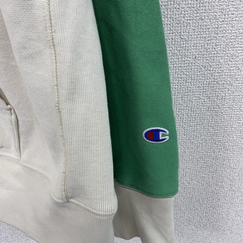 Champion　チャンピオン　リバースウィーブ　スウェットパーカー/フーディー　白　ホワイト　2Xサイズ トレーナー スウェットトップス フード付き 古着