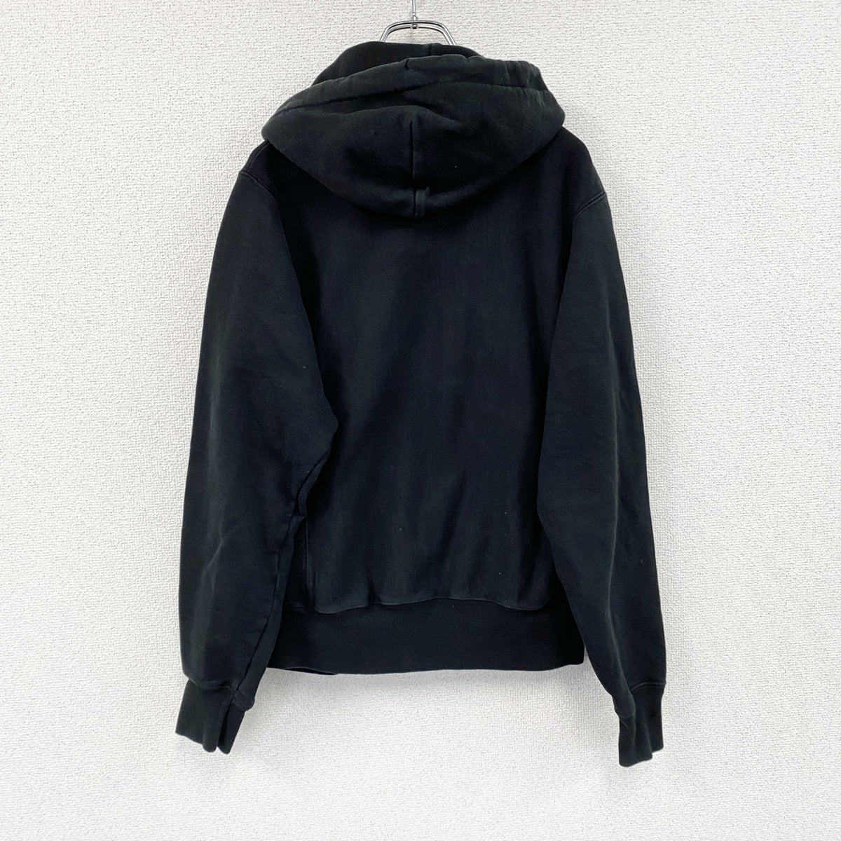 Champion　チャンピオン　リバースウィーブ　スウェットパーカー/フーディー　ヘビーウエイト　現行　黒　ブラック　Sサイズ　古着