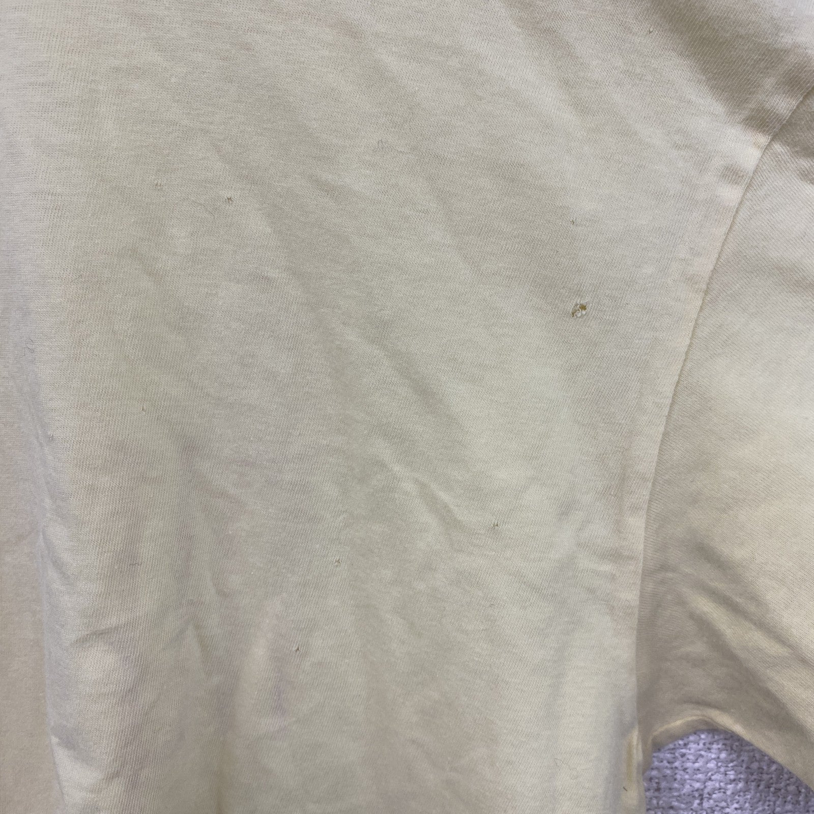 半袖プリントTシャツ　黄色　イエロー　古着