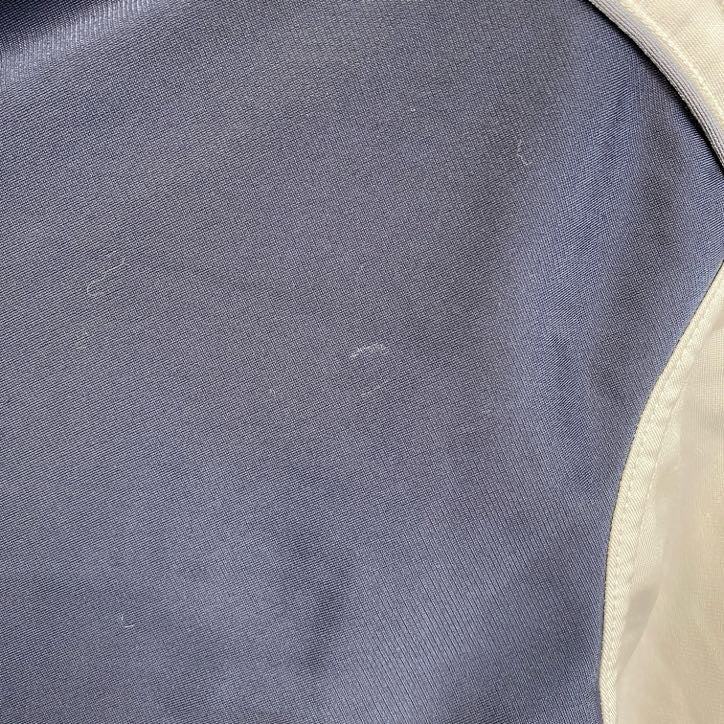 90s　adidas　アディダス　トラックジャケット/ジャージ　ヴィンテージ　紺　ネイビー　XLサイズ