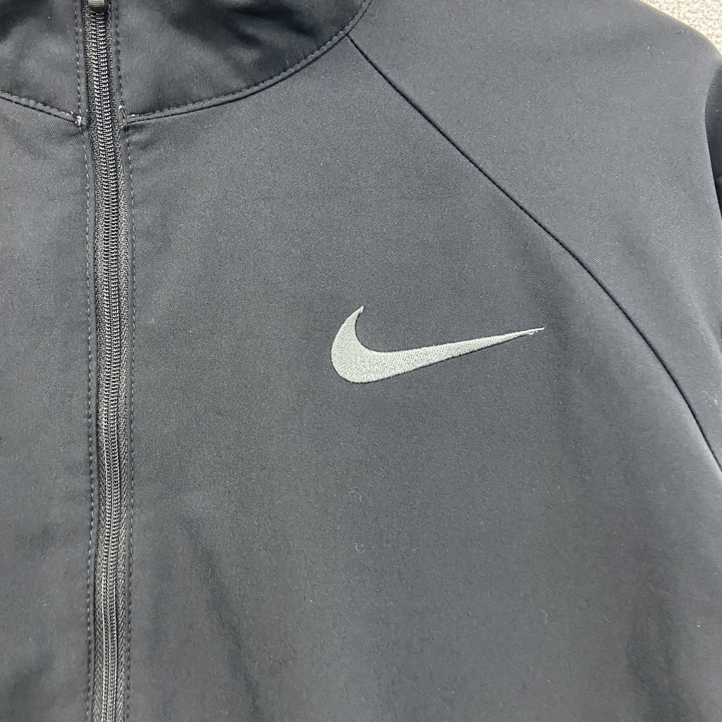 NIKE　ナイキ　フルジップジャケット　黒　ブラック　XLサイズ　古着