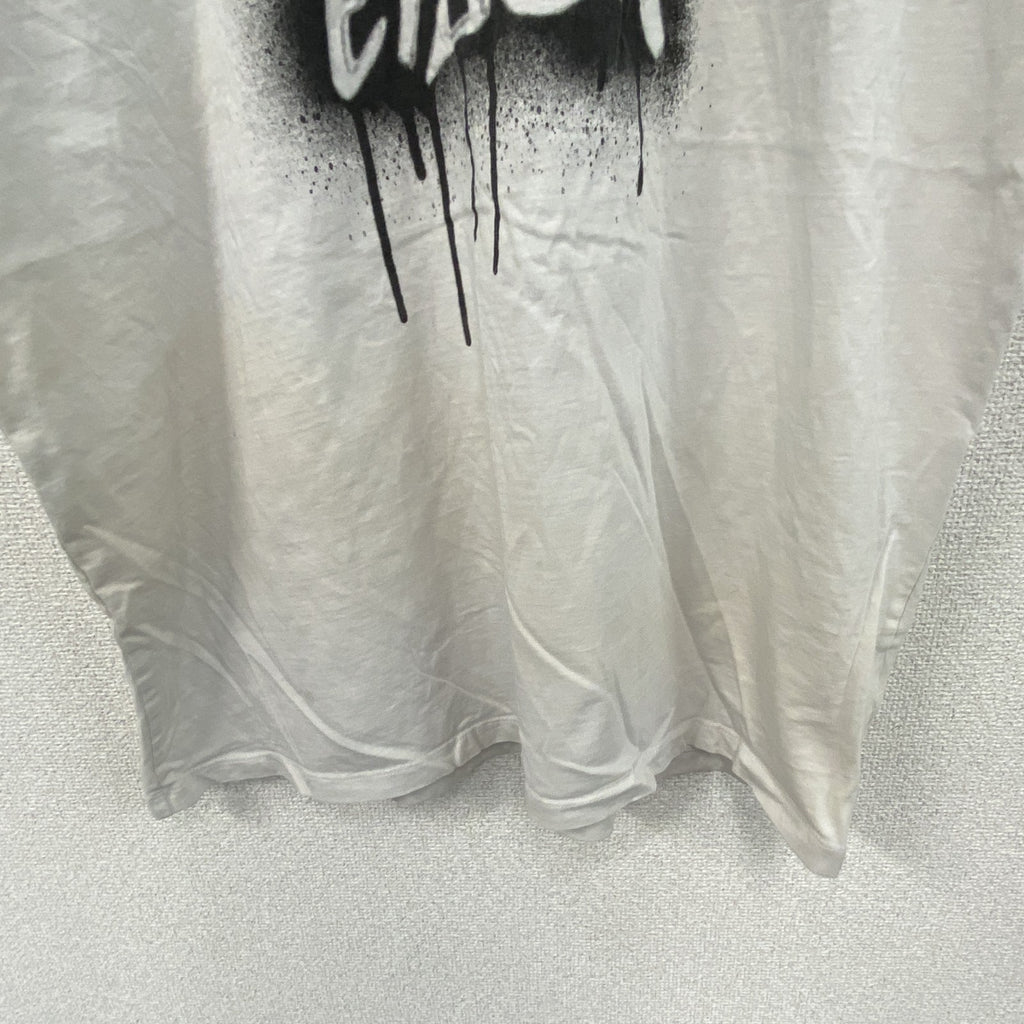 BILLIEEILISH　ビリー アイリッシュ　半袖プリントTシャツ　白　ホワイト　Lサイズ　古着