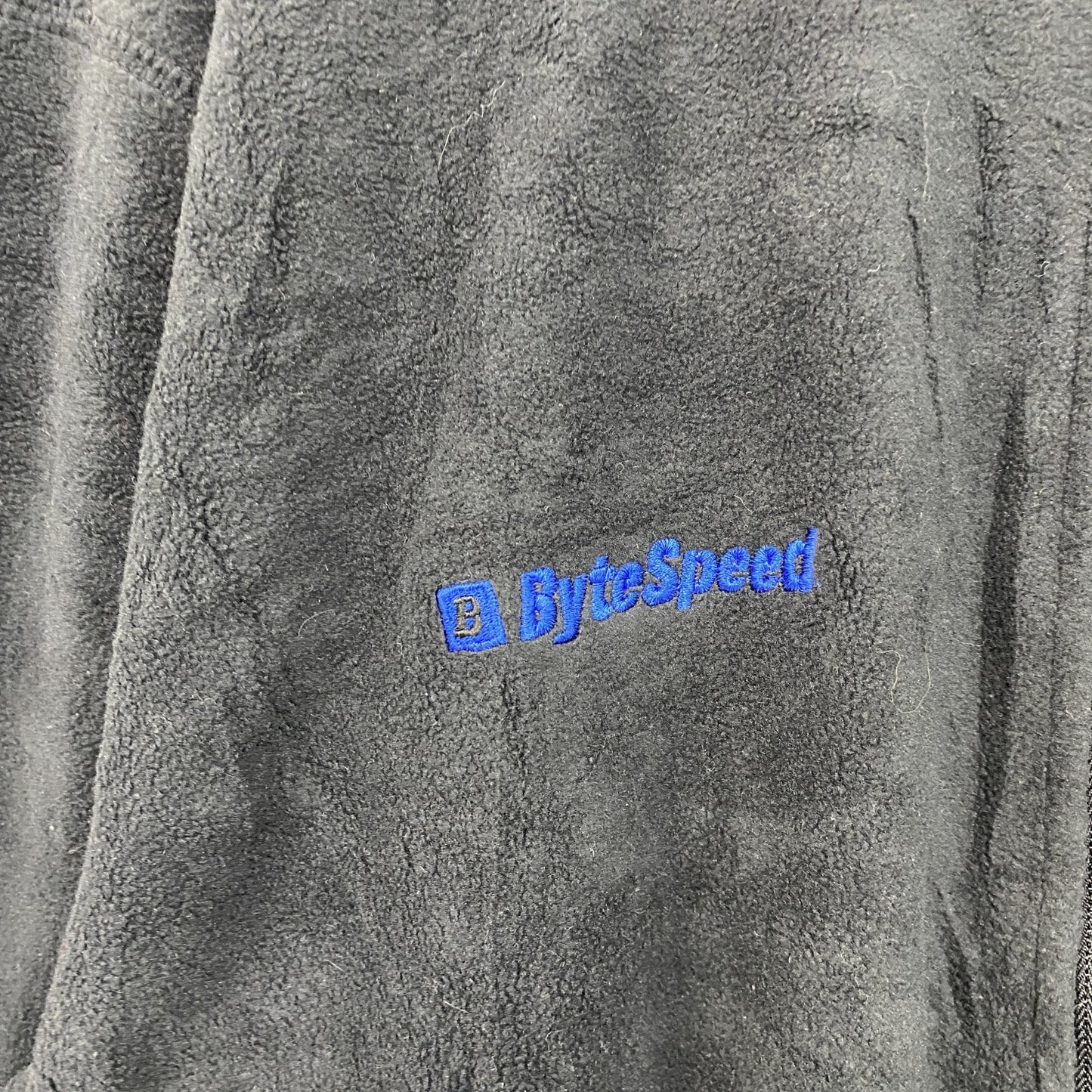 RUSSELL　ラッセル　フルジップフリースジャケット　刺繡　黒　ブラック　XLサイズ