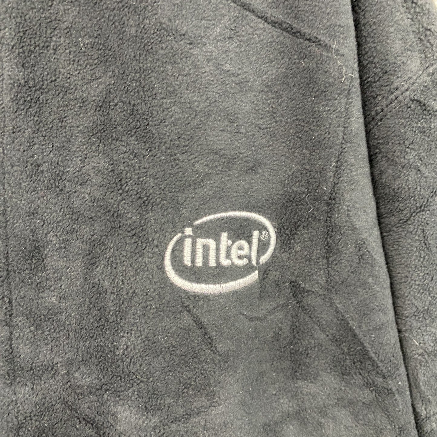 RUSSELL　ラッセル　フルジップフリースジャケット　刺繡　黒　ブラック　XLサイズ