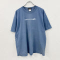 Seventenths　セブンテンス　半袖プリントTシャツ　フェード　青　ブルー　XLサイズ　古着