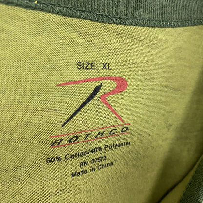 ROTHCO　半袖プリントTシャツ　サブウェイ　コカ・コーラ　迷彩柄　総柄　XLサイズ