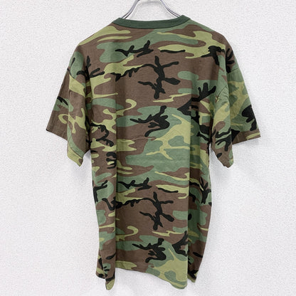 ROTHCO　半袖プリントTシャツ　サブウェイ　コカ・コーラ　迷彩柄　総柄　XLサイズ