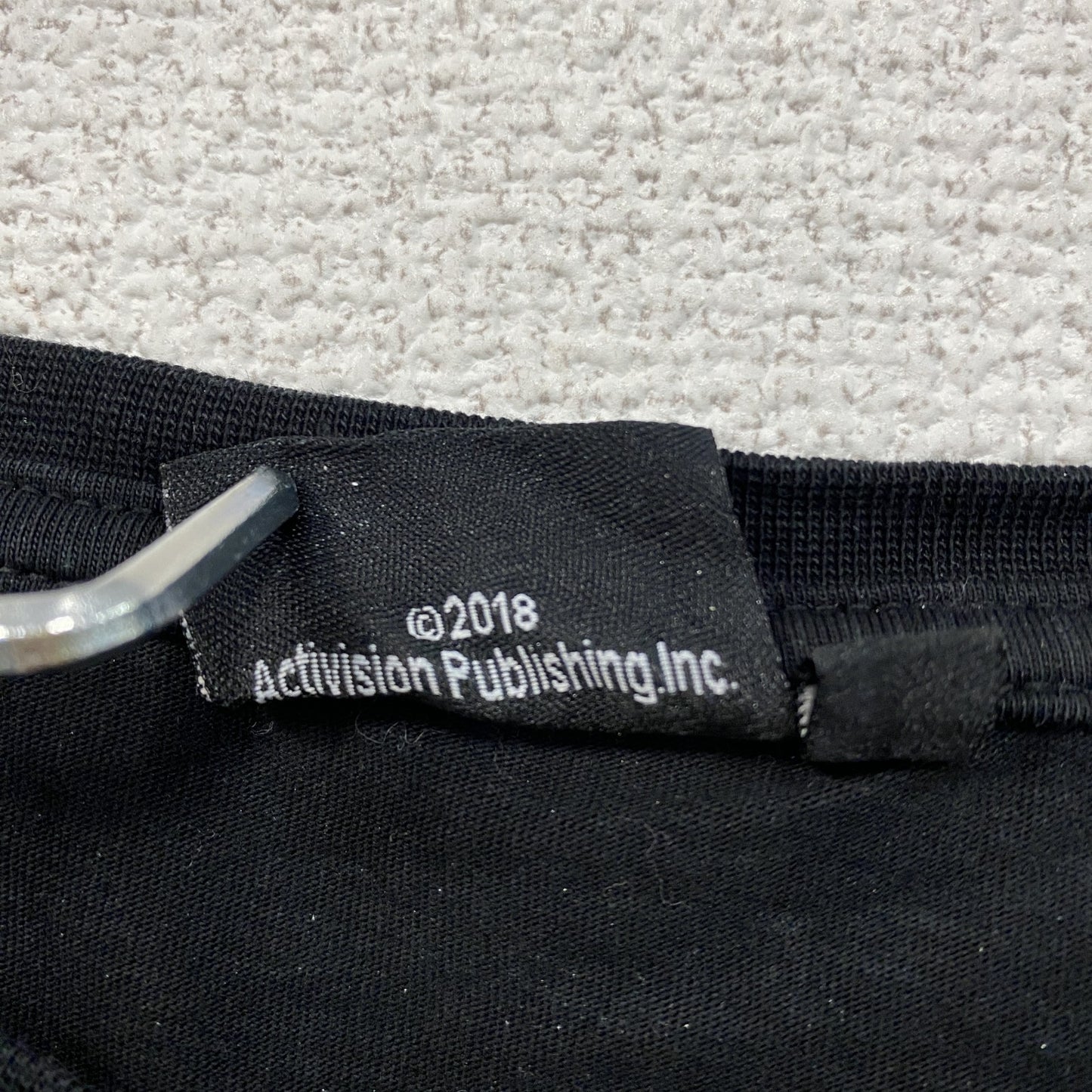 CALL of DUTY　半袖ゲームプリントTシャツ　ゲームT　サバゲー　黒　ブラック　XLサイズ