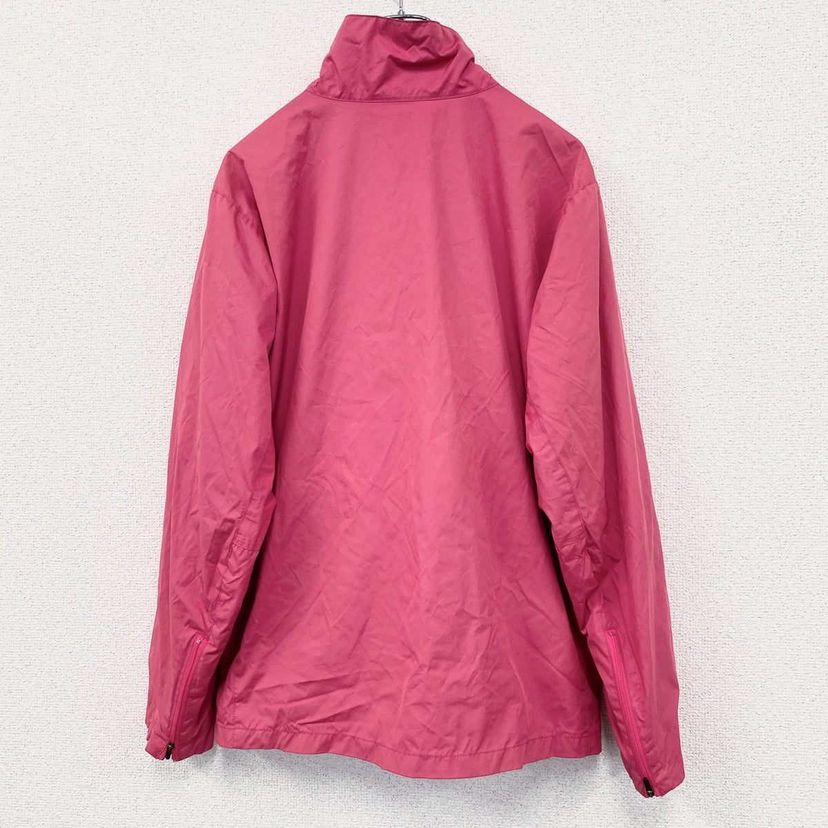 00s　NIKE　ナイキ　CLIMA-FIT　ウインドブレーカー　ヴィンテージ　ショッキングピンク　Lサイズ　古着