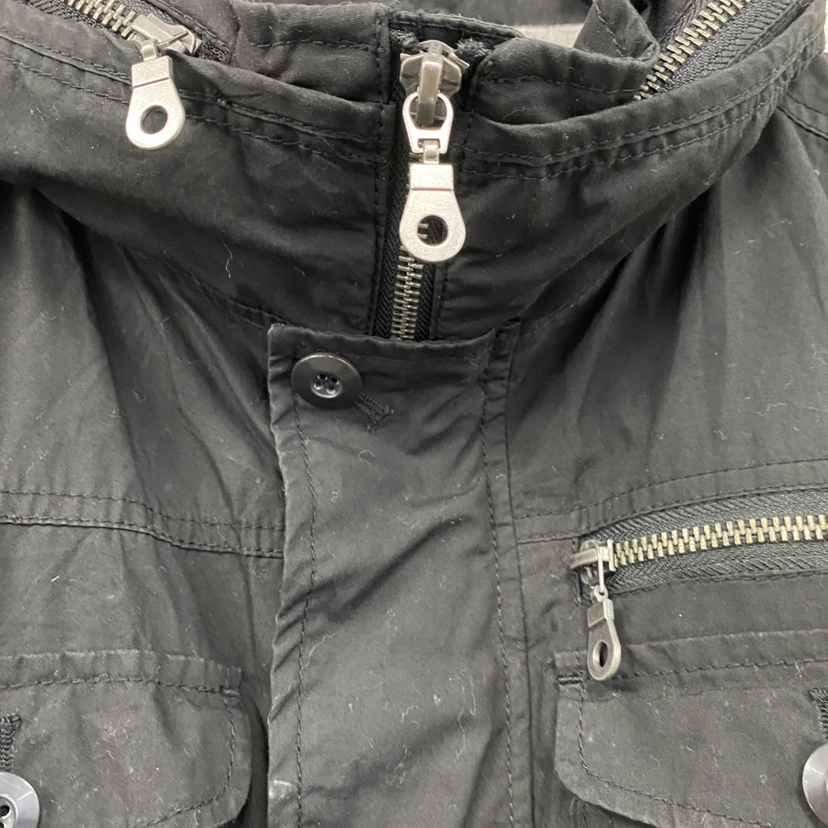 Dickies　ディッキーズ　フルジップジャケット　黒　ブラック　Mサイズ　古着