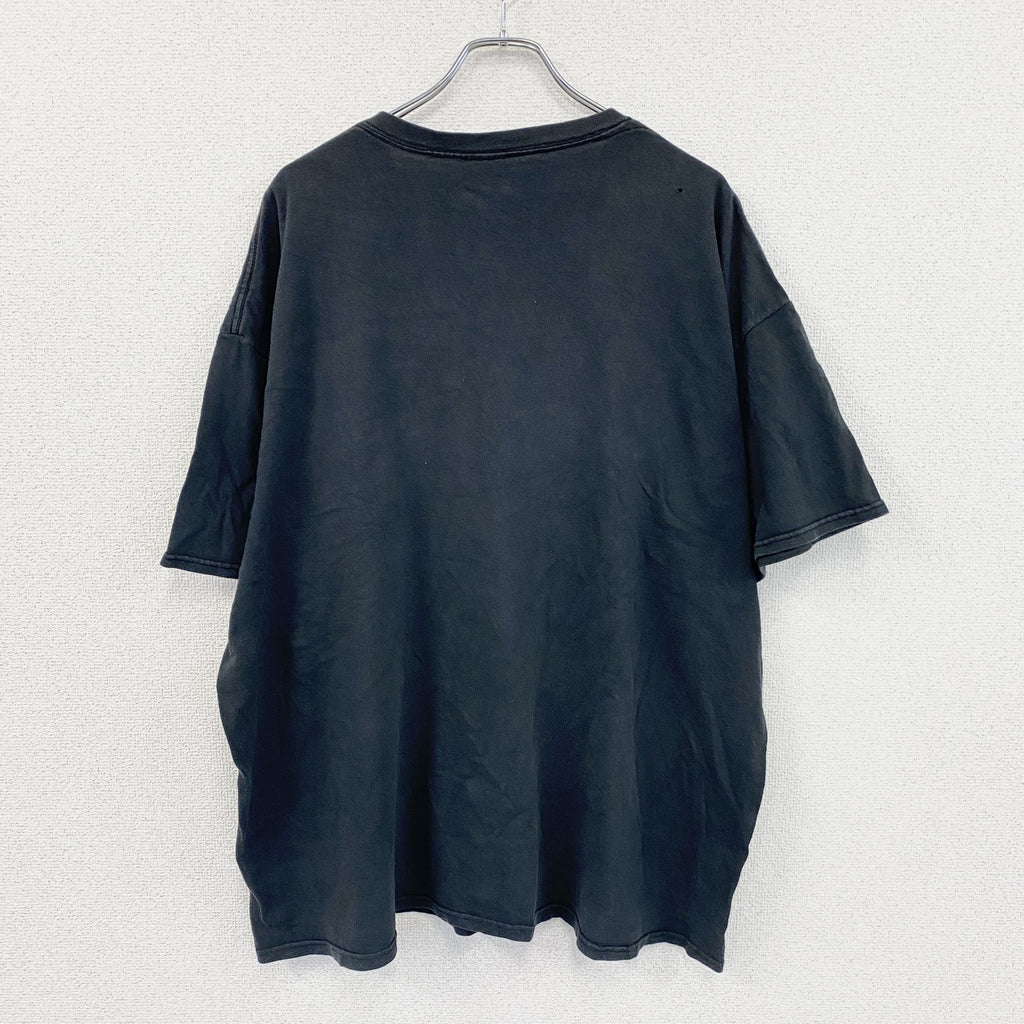 BATMAN　バッドマン　MARVEL　マーベル　半袖プリントTシャツ　黒　ブラック　　古着