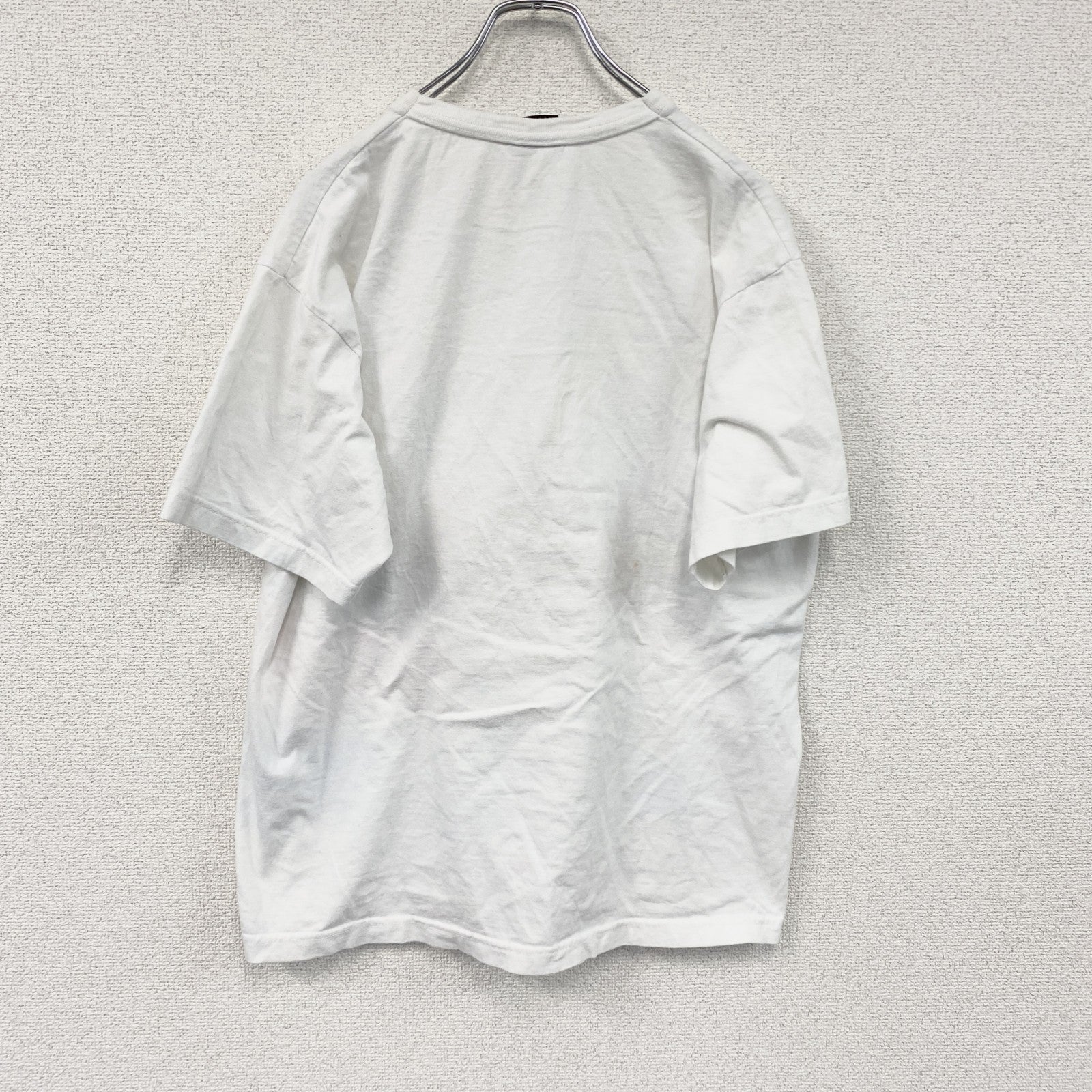 SPIRIT　半袖プリントTシャツ　BBOY　HIPHOP　ヒップホップ　白　ホワイト　Lサイズ　古着