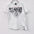 YAKUZA　半袖プリントTシャツ　白　ホワイト　Lサイズ　古着
