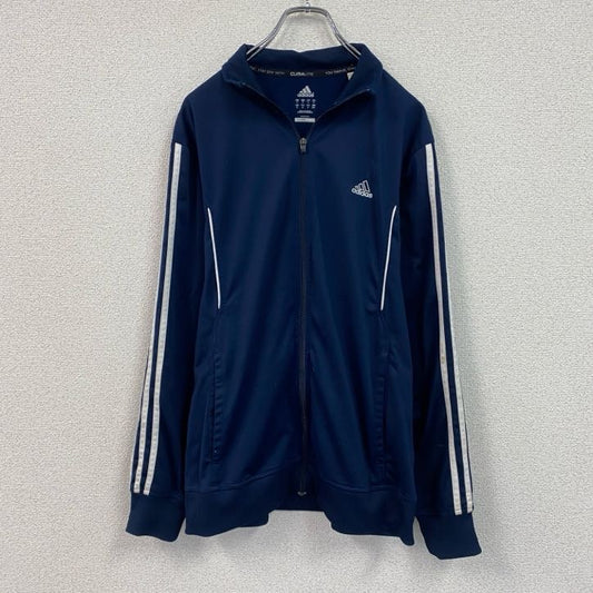 adidas　アディダス　トラックジャケット/ジャージ　紺　ネイビー　Mサイズ