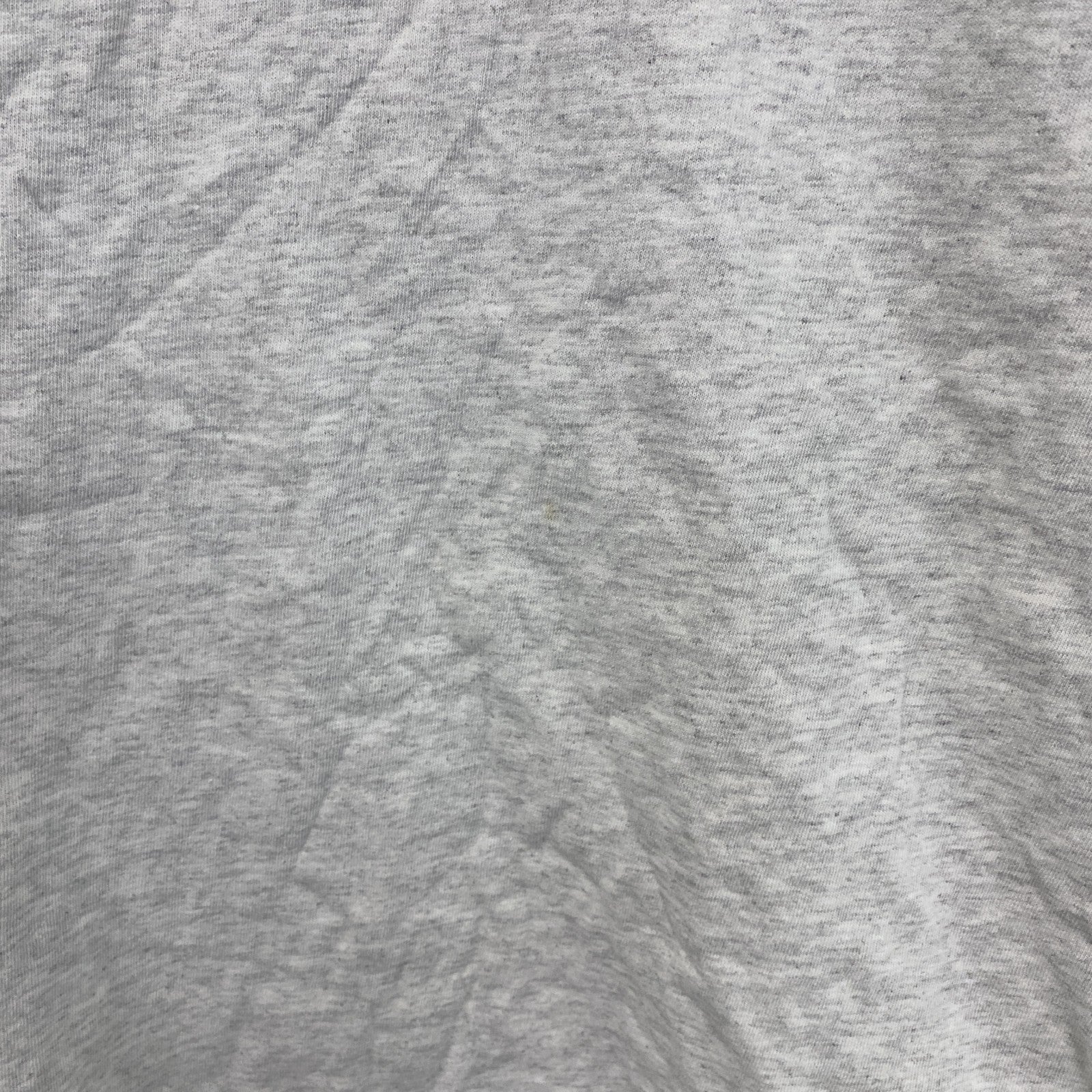 ～00s　anvil　アンヴィル　半袖プリントTシャツ　デカロゴ　ヴィンテージ　霜降りグレー　XLサイズ カットソー メンズ コットン 古着