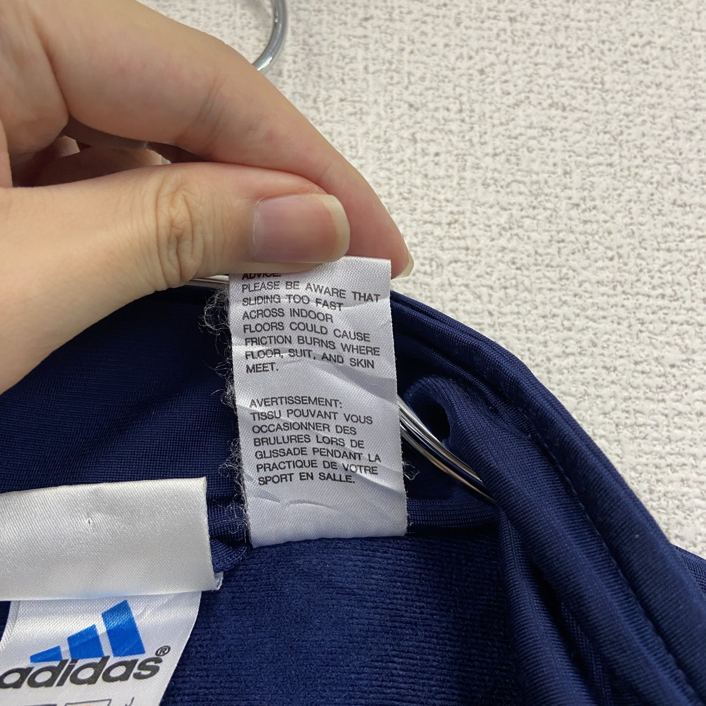 90s　adidas　アディダス　トラックジャケット/ジャージ　ヴィンテージ　紺　ネイビー　Lサイズ