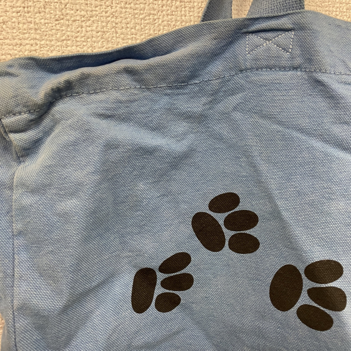 KLIBAN CAT　クリバンキャット　トートバッグ　青　ブルー　古着