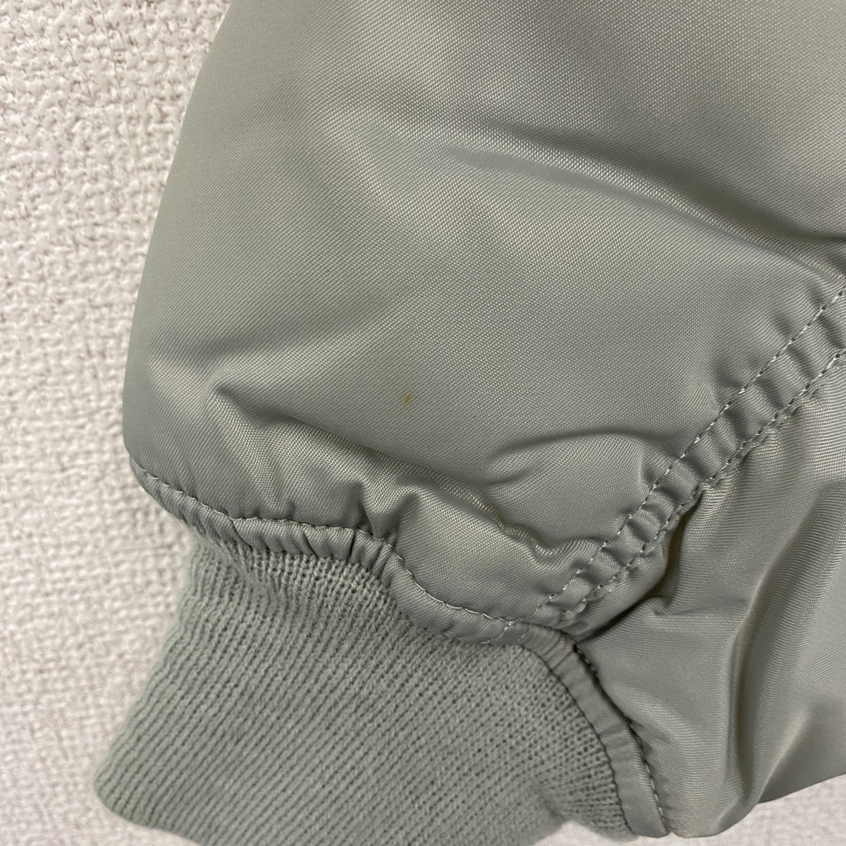 WINTER GEAR　フライトジャケット/MA-1　グレー　Lサイズ ブルゾン メンズ 古着