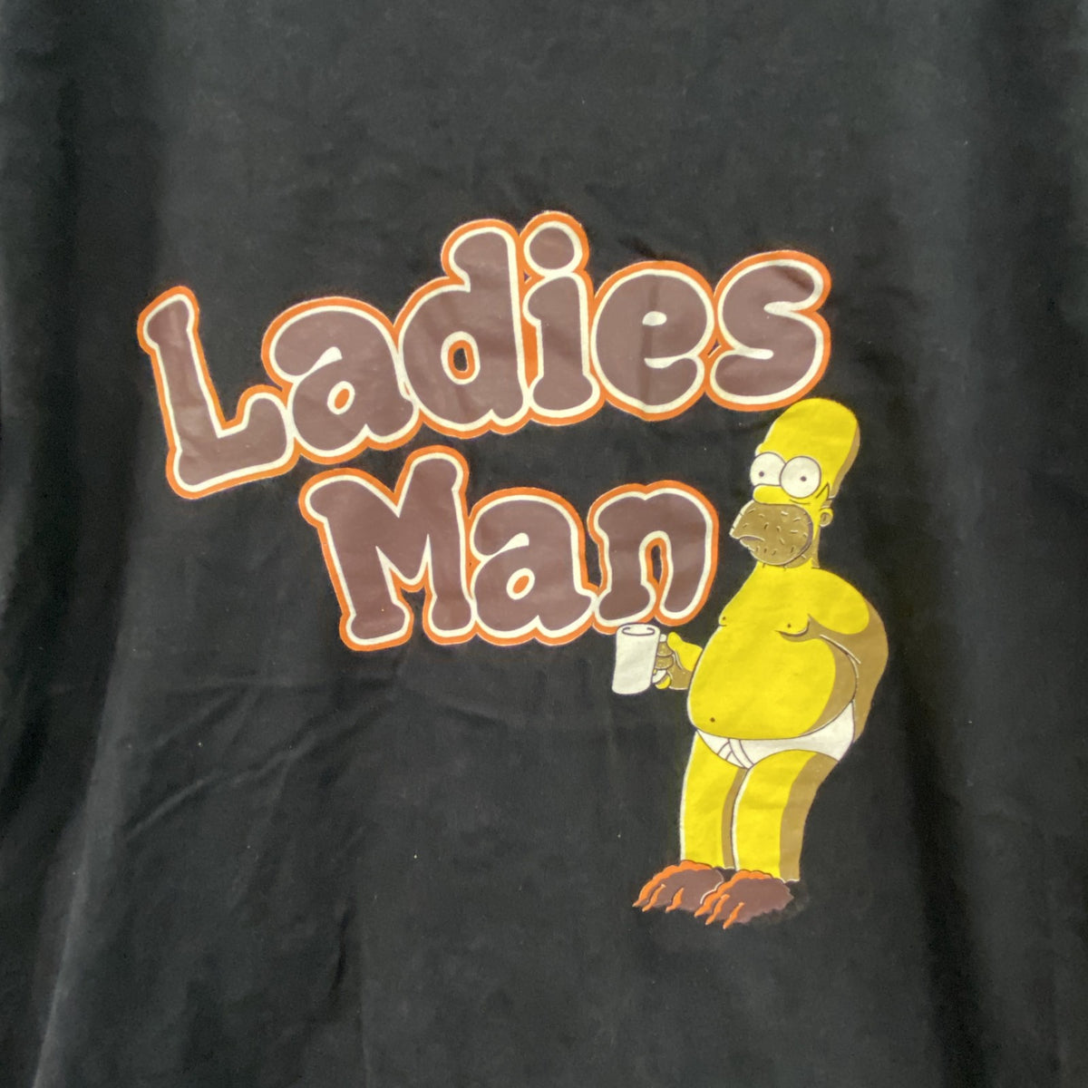 BROADWAY　シンプソンズ　半袖プリントTシャツ　黒　ブラック　Sサイズ　古着