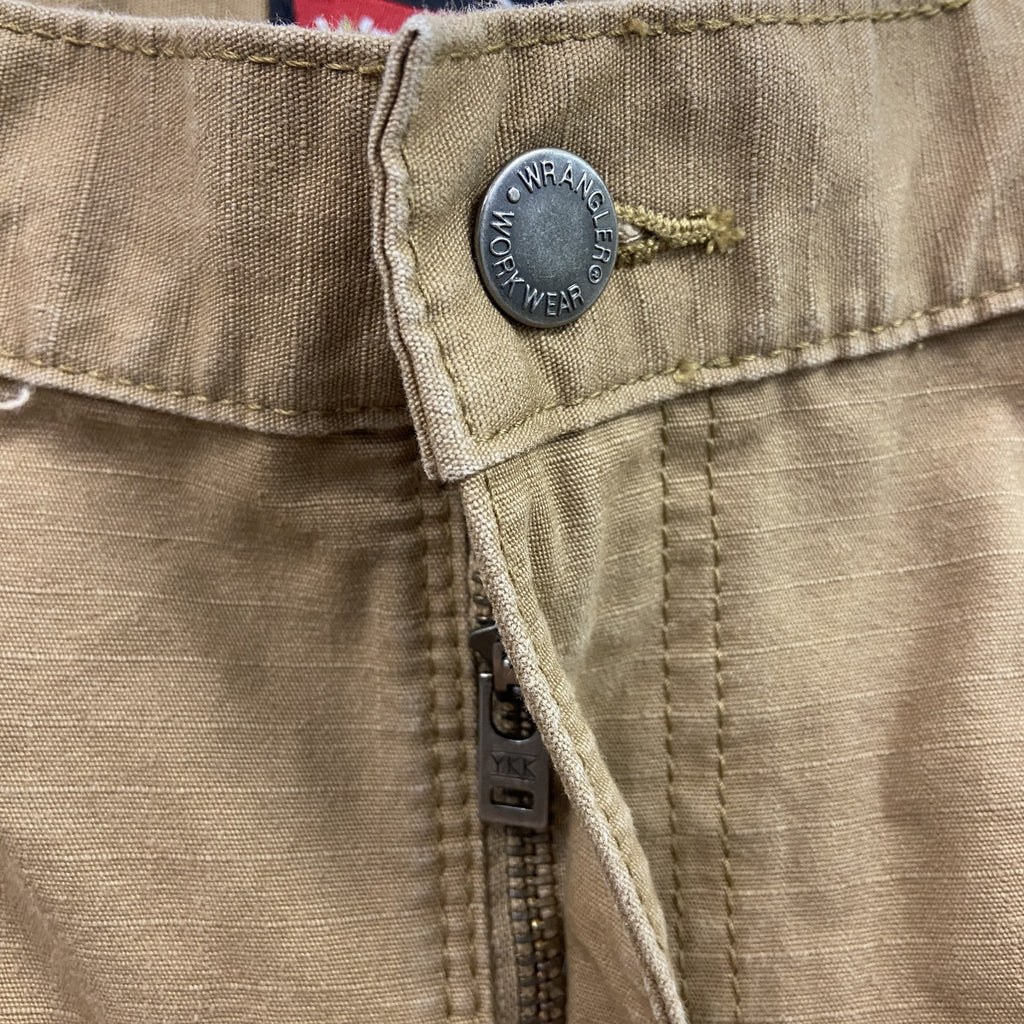 Wrangler　ラングラー　カーゴパンツ　ワークパンツ　ジップフライ　ブラウン　古着