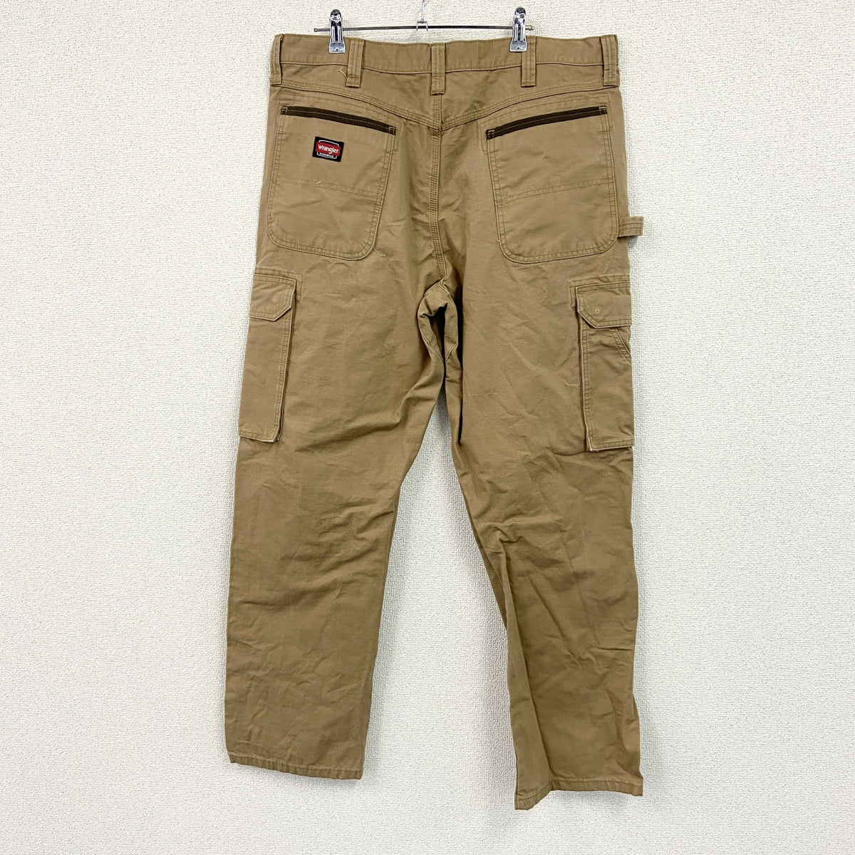 Wrangler　ラングラー　カーゴパンツ　ワークパンツ　ジップフライ　ブラウン　古着