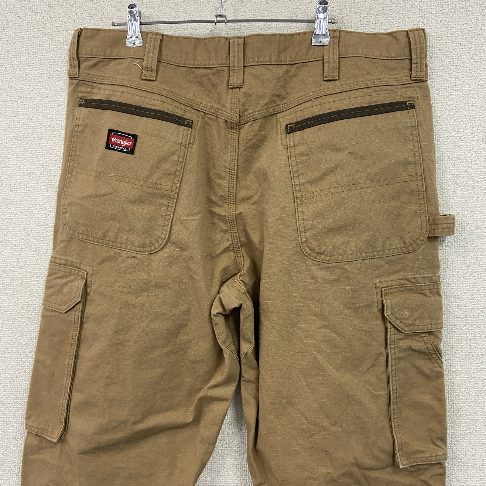 Wrangler　ラングラー　カーゴパンツ　ワークパンツ　ジップフライ　ブラウン　古着