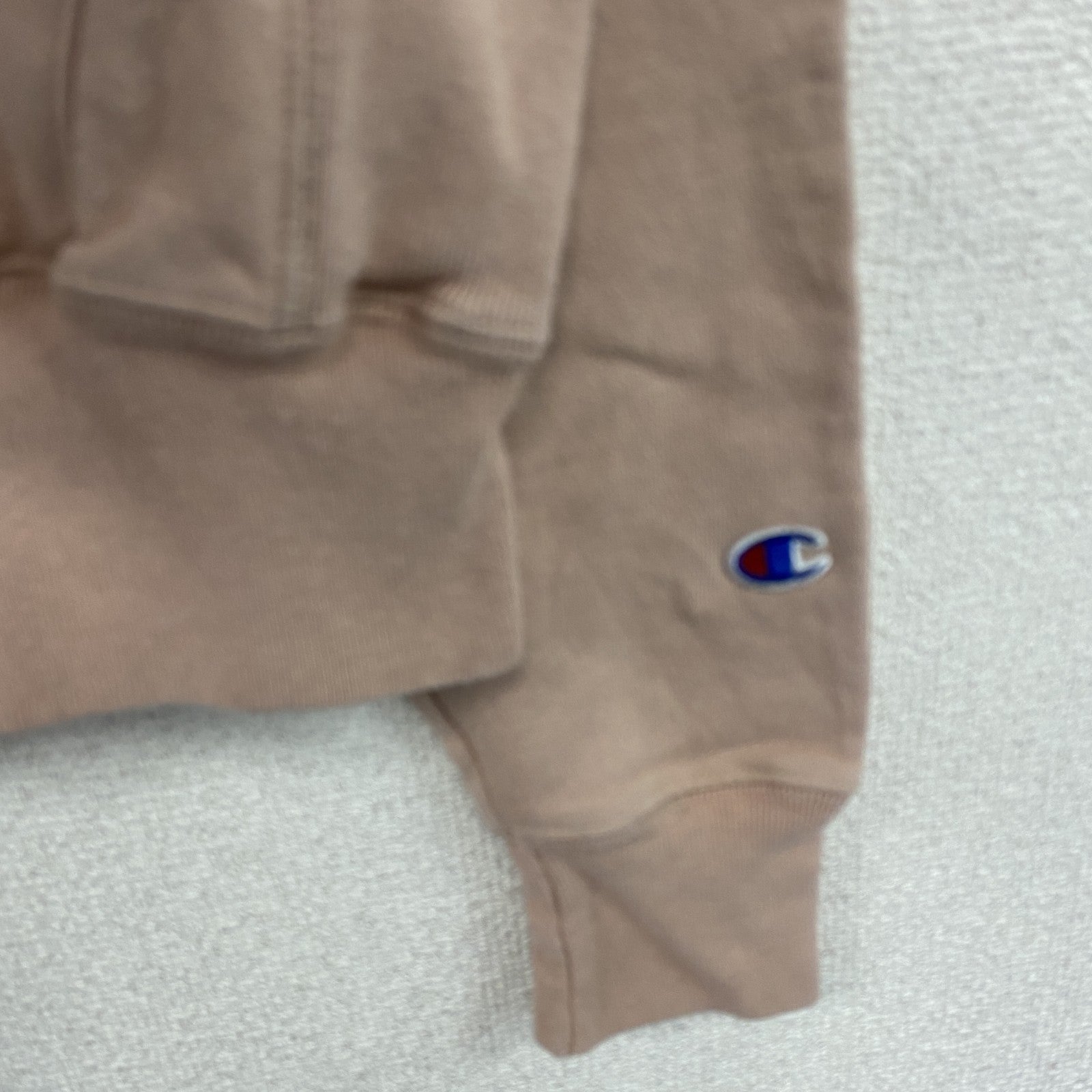 Champion　チャンピオン　リバースウィーブ　スウェットパーカー/フーディー　ヘビーウェイト　現行　ピンクベージュ　Sサイズ　古着
