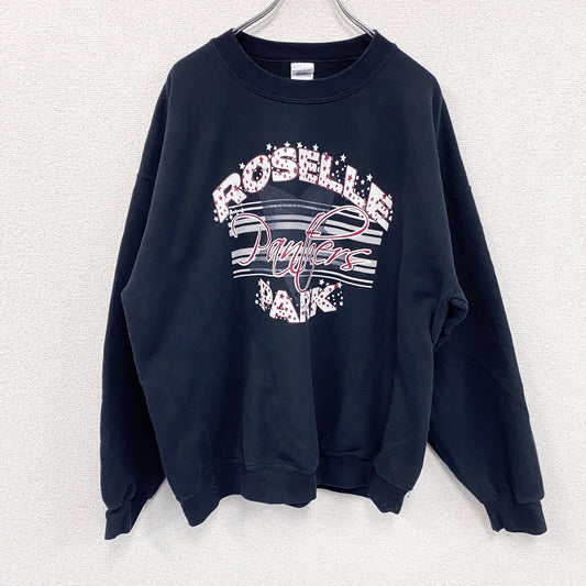 GILDAN　Ultra　Blend　スウェット/トレーナー　黒　ブラック　XLサイズ