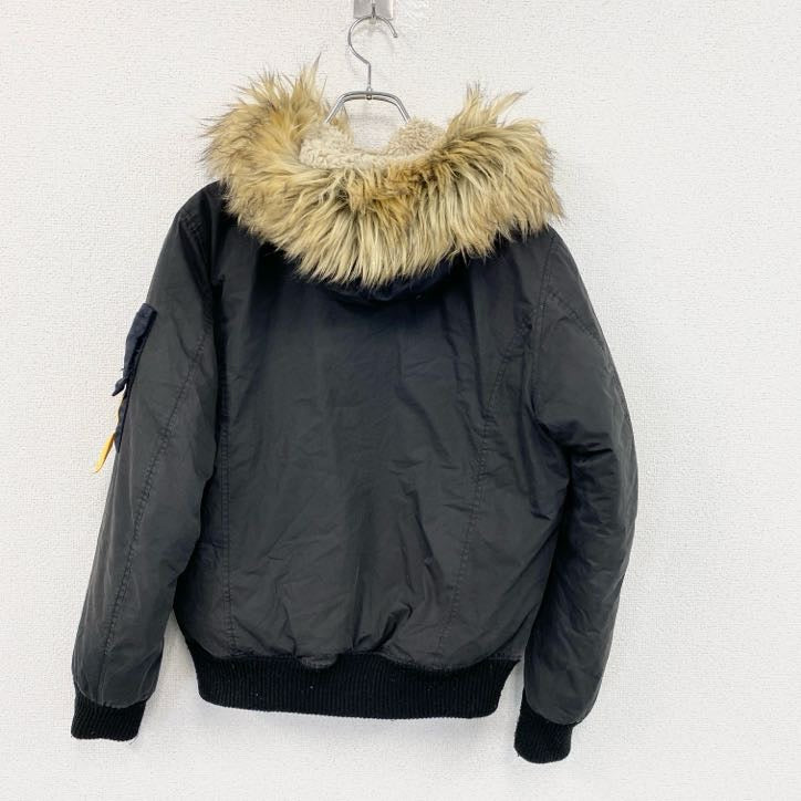 DIESEL　ディーゼル　N2B　ミリタリージャケット　黒　ブラック　古着