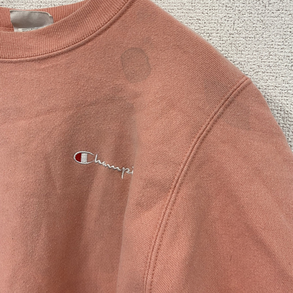 Champion　チャンピオン　リバースウィーブ　スウェット/トレーナー　ヘビーウエイト　現行　サーモンピンク　Sサイズ　古着