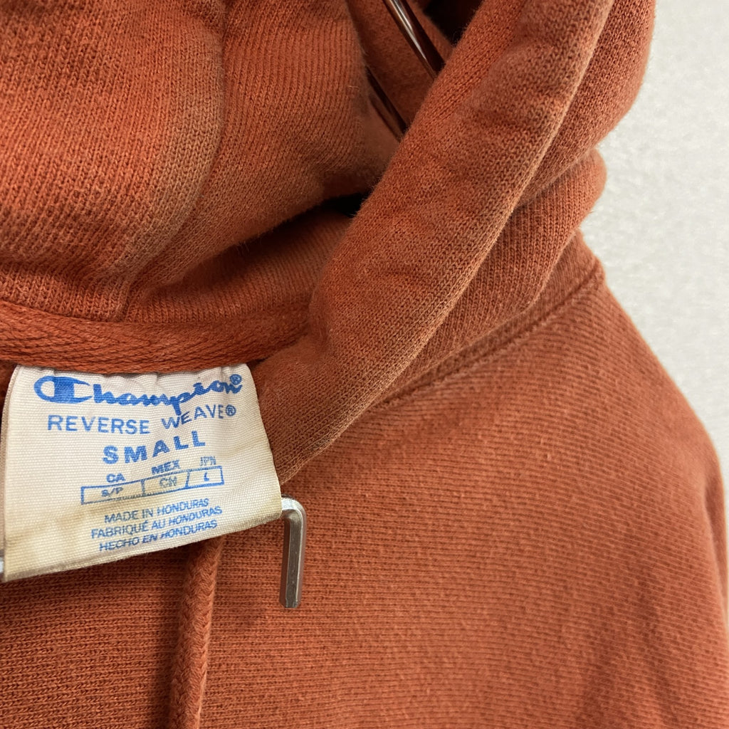 Champion　チャンピオン　リバースウィーブ　スウェットパーカー/フーディー　オレンジ　Sサイズ　古着