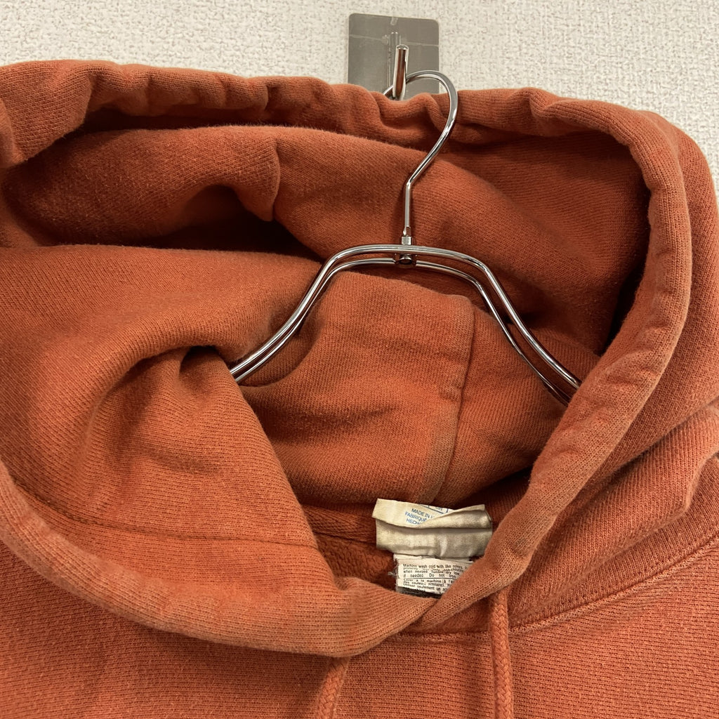 Champion　チャンピオン　リバースウィーブ　スウェットパーカー/フーディー　オレンジ　Sサイズ　古着