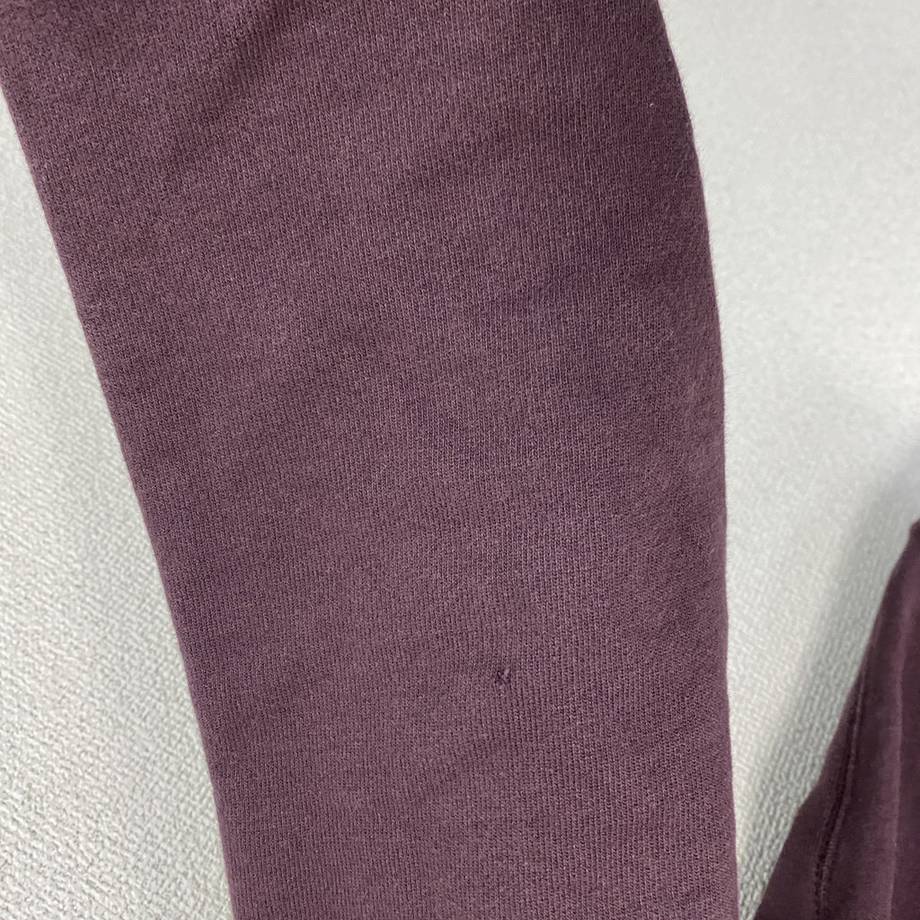 Champion　チャンピオン　リバースウィーブ　スウェットパーカー/フーディー　刺繍ロゴ　現行　深紫　ディープパープル　Lサイズ　古着