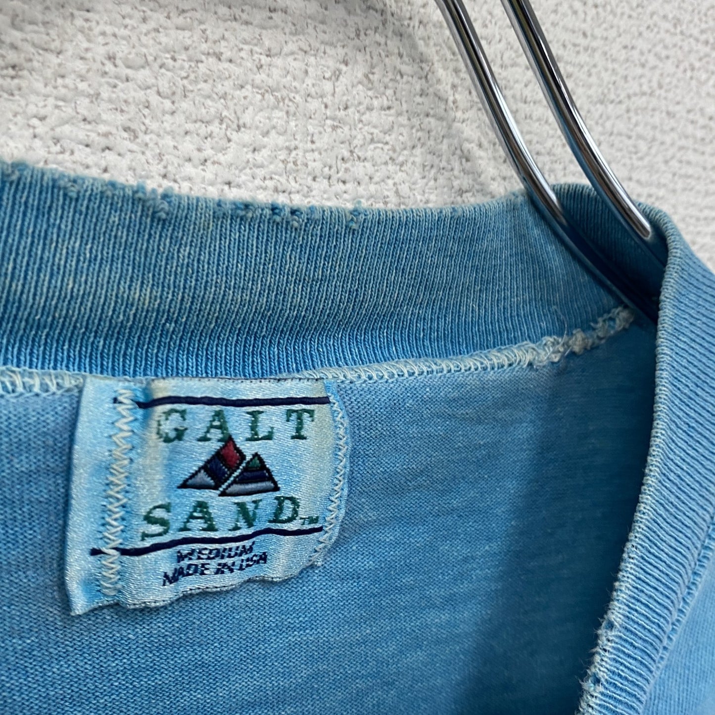～00s　GALT SAND　半袖プリントTシャツ　ヴィンテージ　青　ブルー　Mサイズ