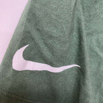 古着 used　THE NIKE TEE　ナイキ　半袖クルーネックデザインプリントTシャツ　緑　グリーンベイ　パッカーズ　Mサイズ