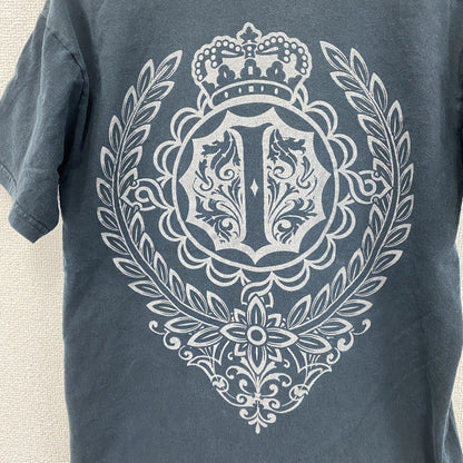 GILDAN　ギルダン　INTEPOL　インターポール　半袖プリントTシャツ　紺　ネイビー　Mサイズ